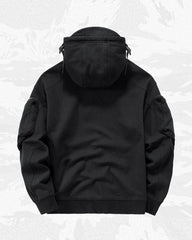 Embrace The Cold Wind Tactical Mask Hoodie