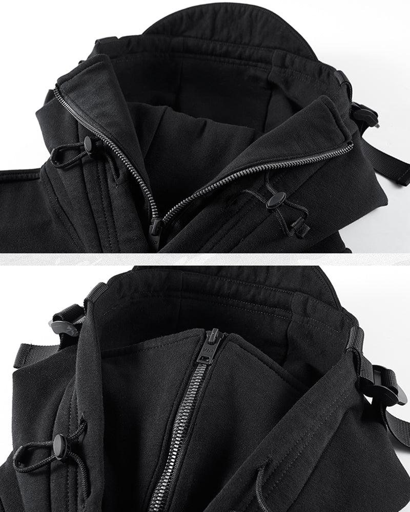 Embrace The Cold Wind Tactical Mask Hoodie