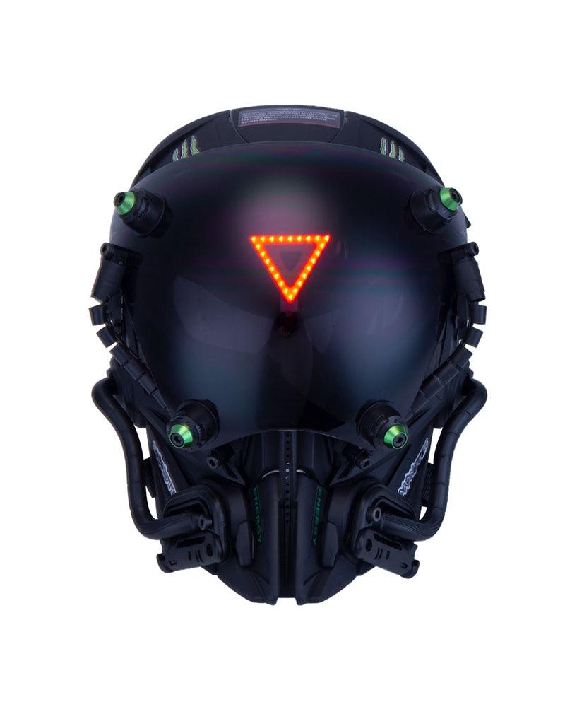 End The Battle LED Cyberpunk Helmet Mask