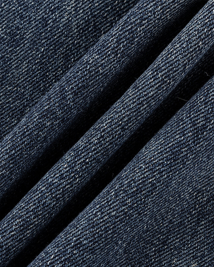 Vintage Washed Wide-Leg Jeans