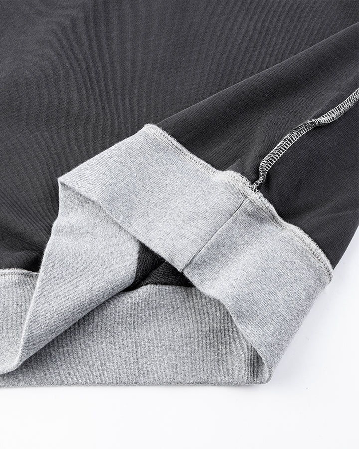 Crewneck Sweatshirt with Contrast Trim