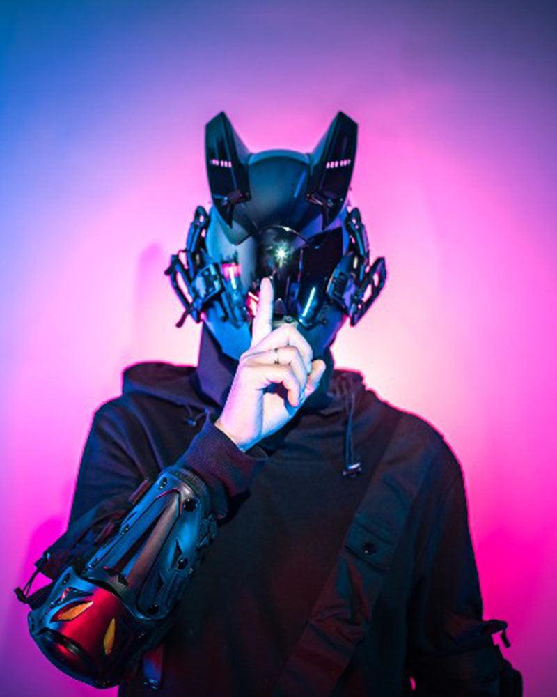 Fantastic Voyage Futuristic Cyberpunk Helmet Mask