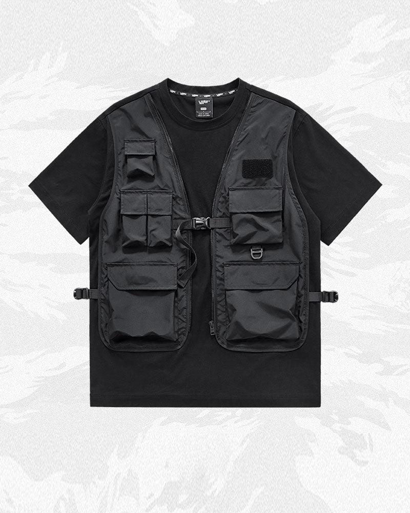 Functional Fake Two Vest T-Shirt