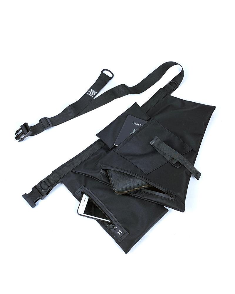 Functional Japanese Apron Chest Sling Bag