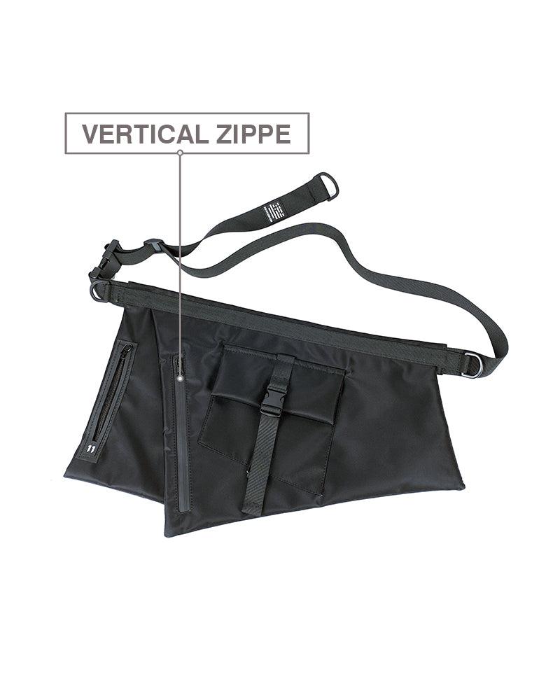 Functional Japanese Apron Chest Sling Bag