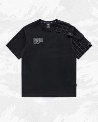 Functional Plaid Patchwork T-Shirt