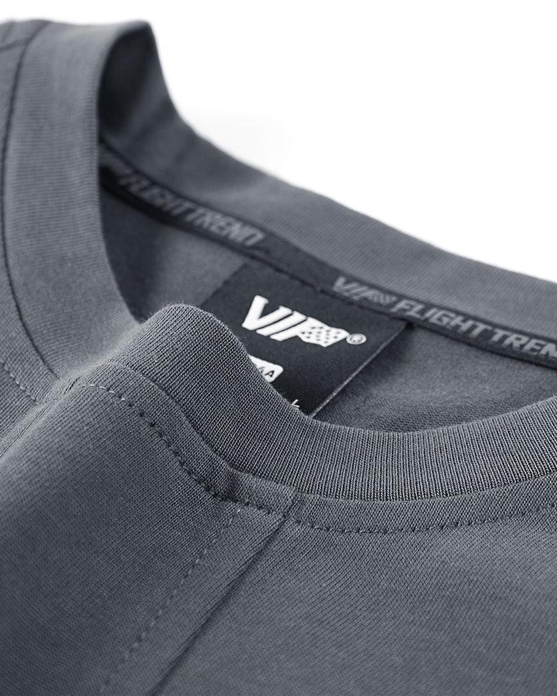 Reflective Strip Splicing T-Shirt