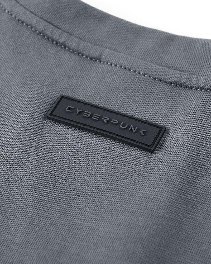 Reflective Strip Splicing T-Shirt
