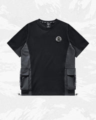 Functional Cyberpunk Samurai Badge T-Shirt