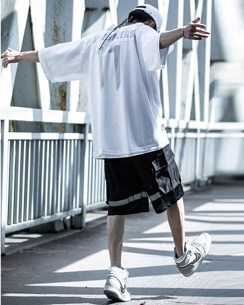 Fake Two-piece Mesh T-Shirt