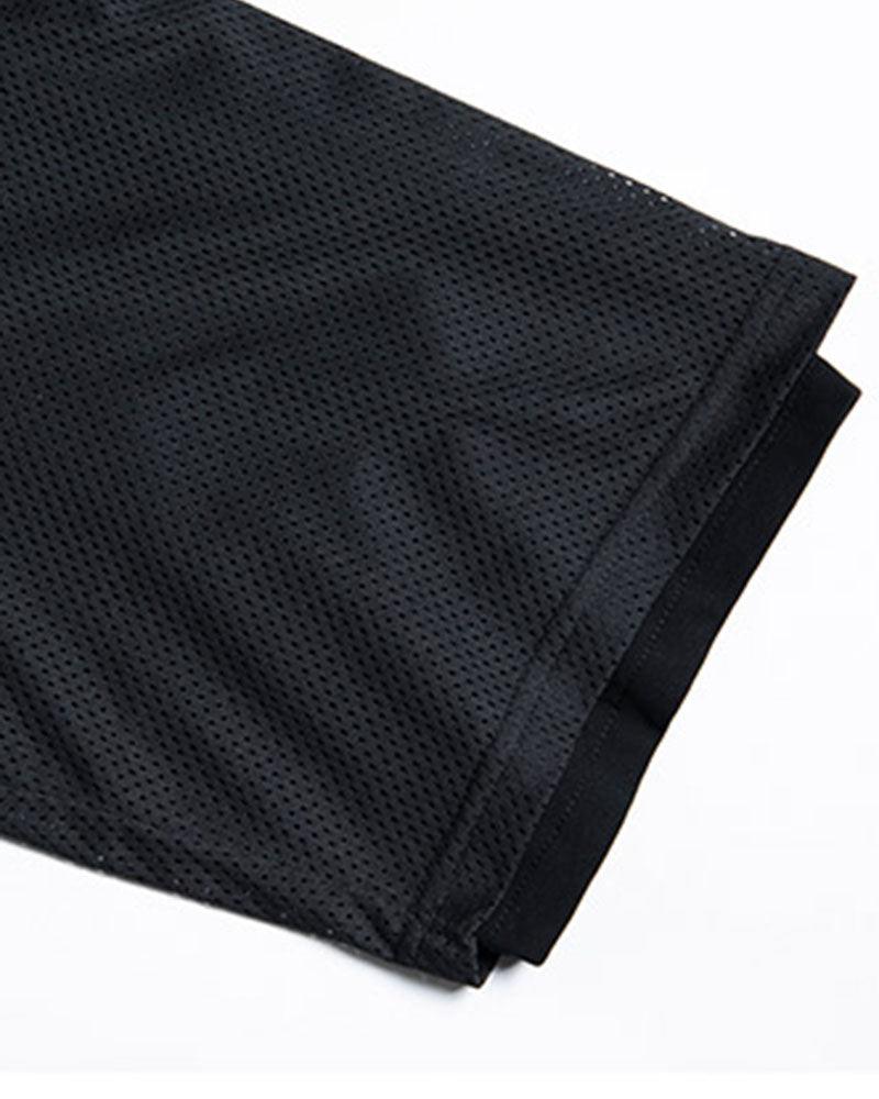 Fake Two-piece Mesh T-Shirt