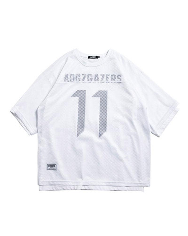 Fake Two-piece Mesh T-Shirt