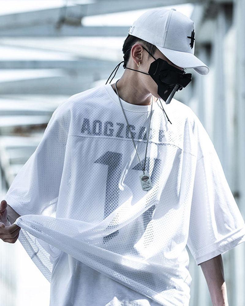 Fake Two-piece Mesh T-Shirt