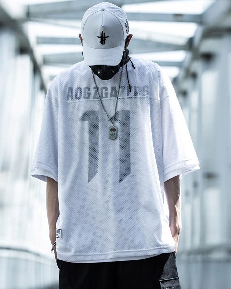 Fake Two-piece Mesh T-Shirt