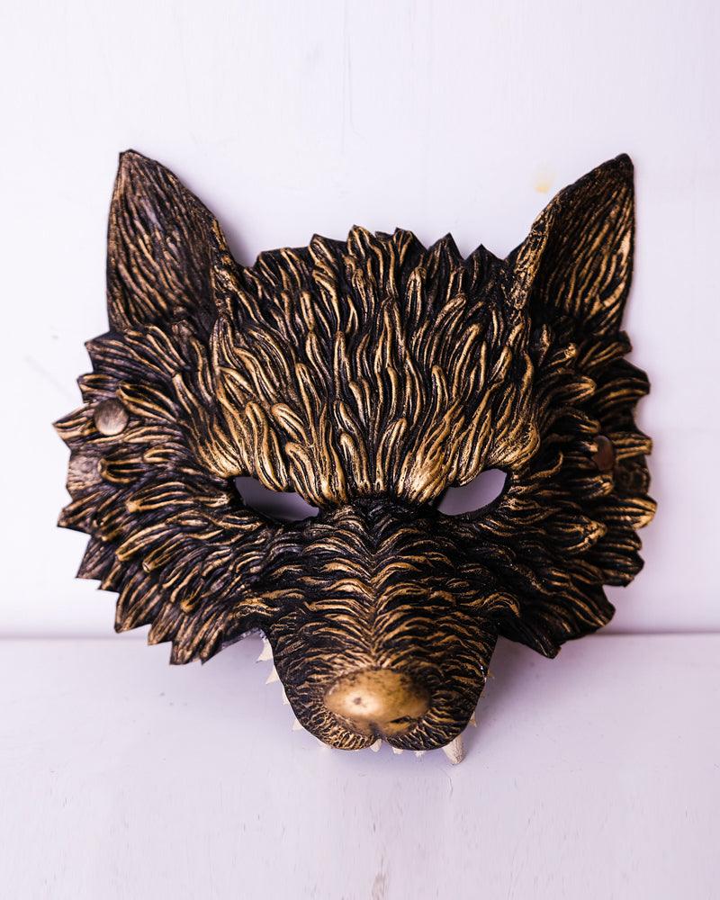 Cyberpunk Half Face Werewolf Mask