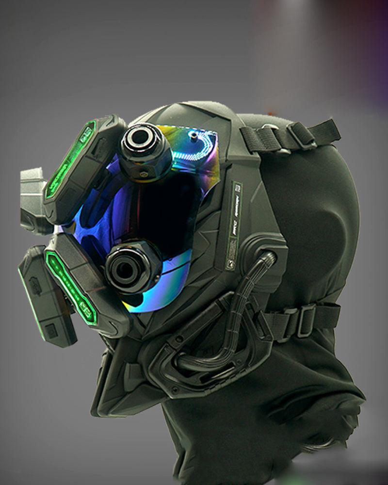 Future Envoy LED Cyberpunk Helmet Mask