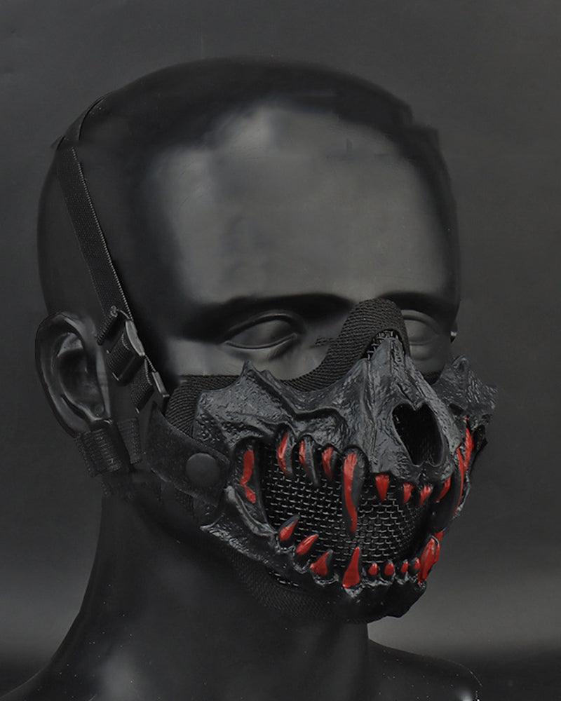 Growl Tiger Animal Skull Mask
