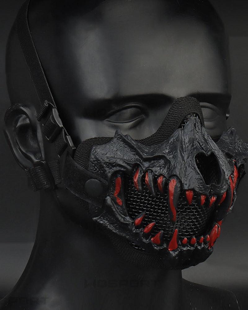 Growl Tiger Animal Skull Mask