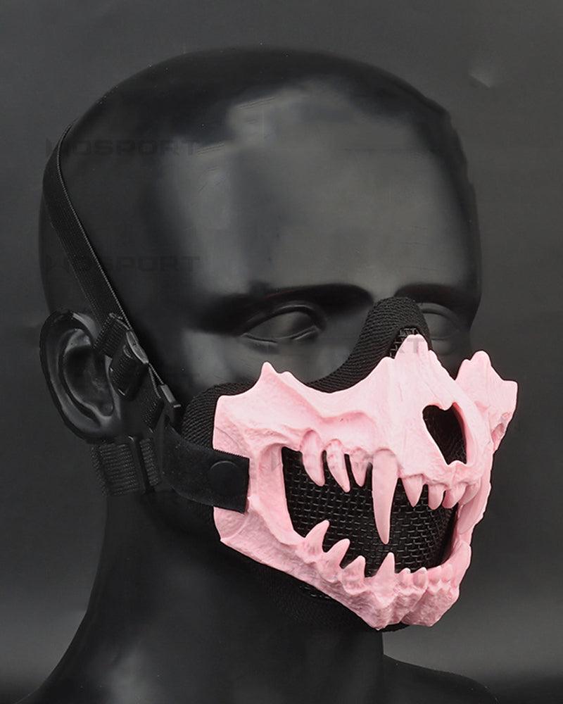 Growl Tiger Animal Skull Mask