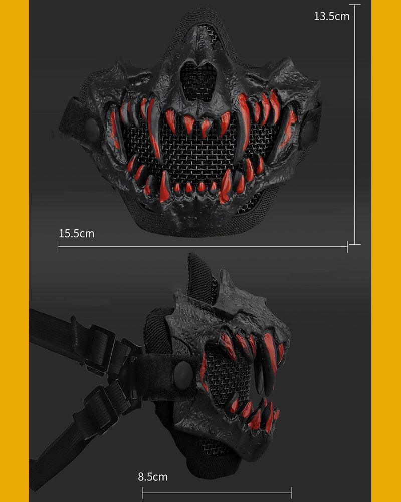 Growl Tiger Animal Skull Mask
