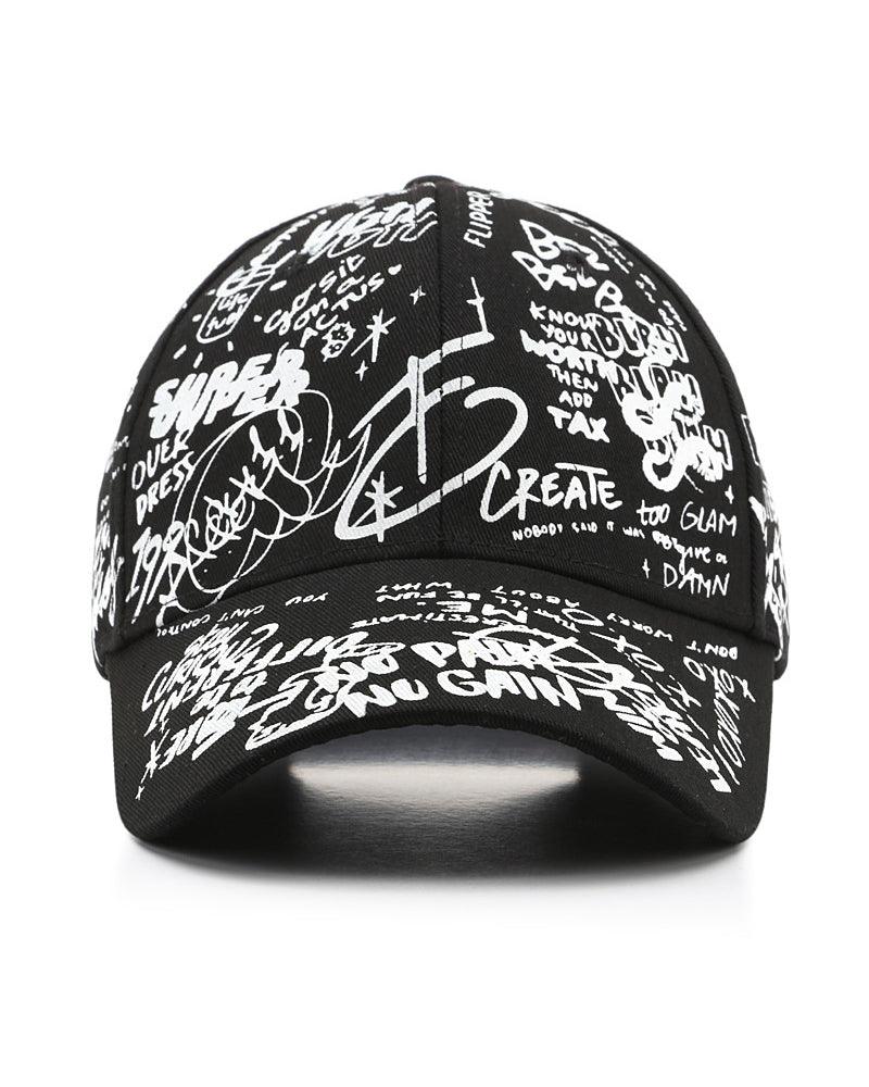 Head Of The Game Graffiti Cap