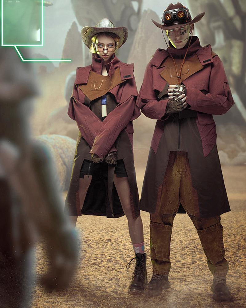 Cyberpunk Outfits Heavy Mecha Baggy Unisex Jeans