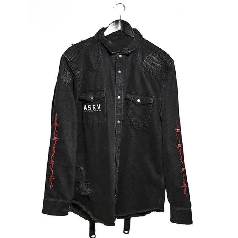 Harajuku Horns Denim Jacket