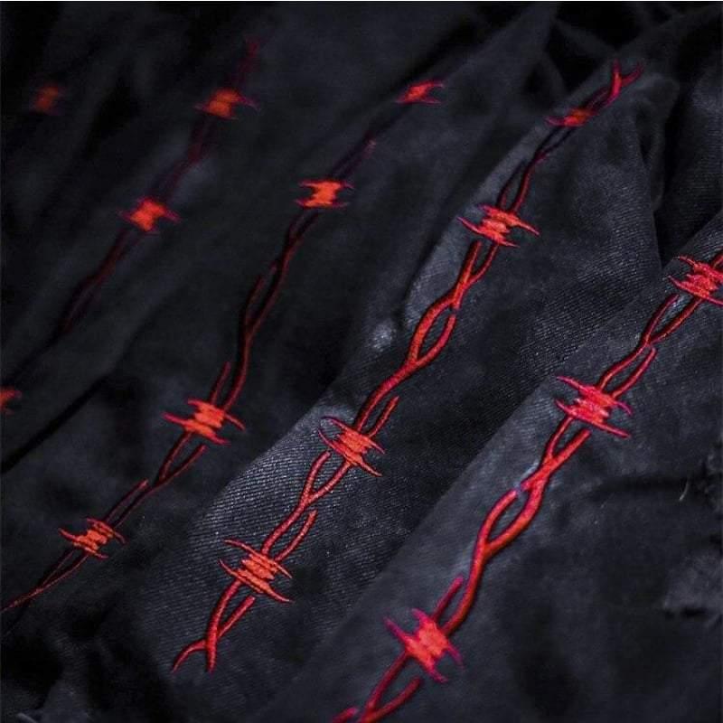 Harajuku Horns Denim Jacket
