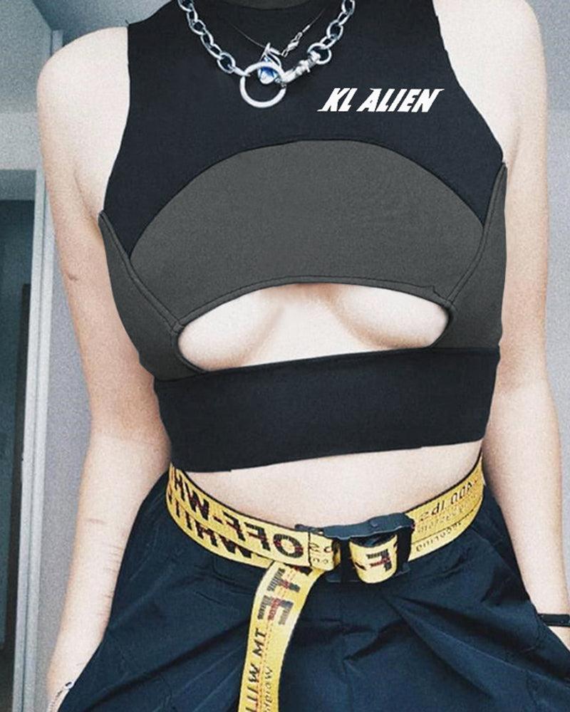 How To Be A Hottie Cutout Tank Top