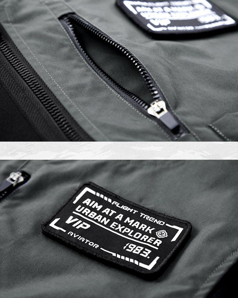 Fake Two-piece Tactical Sweatshirt