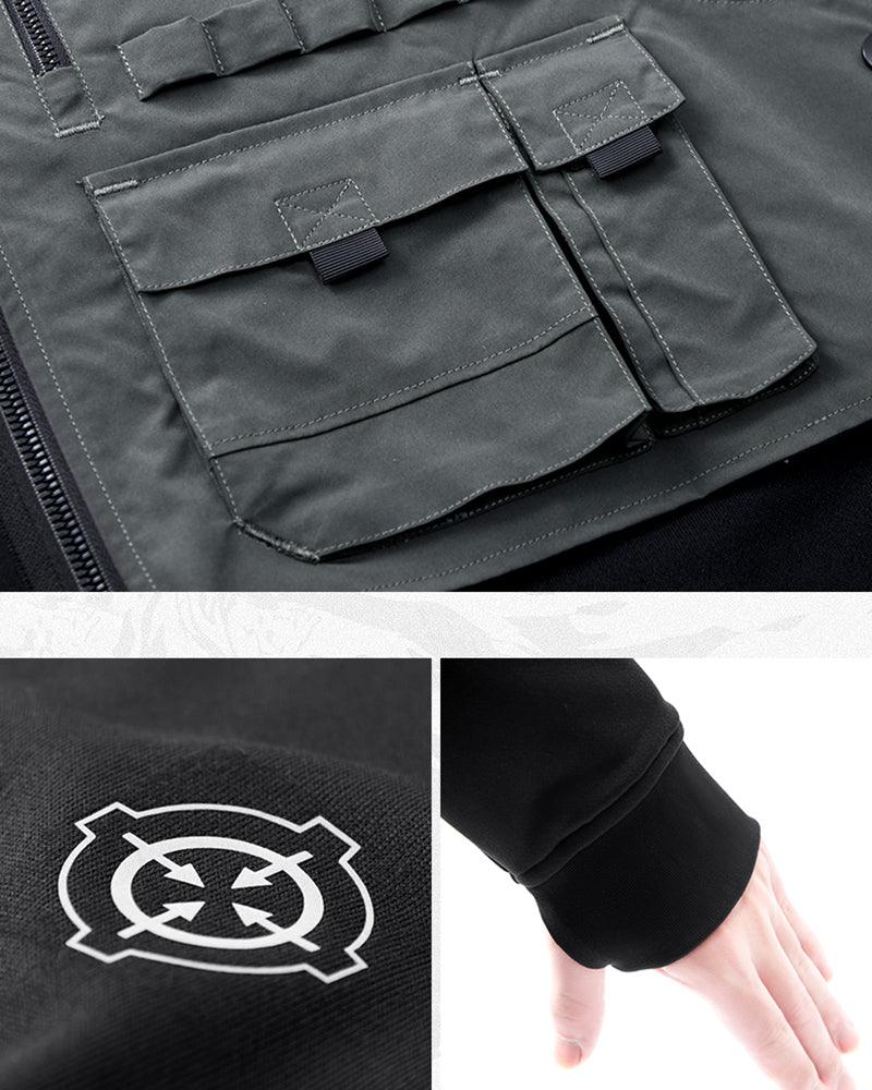Fake Two-piece Tactical Sweatshirt