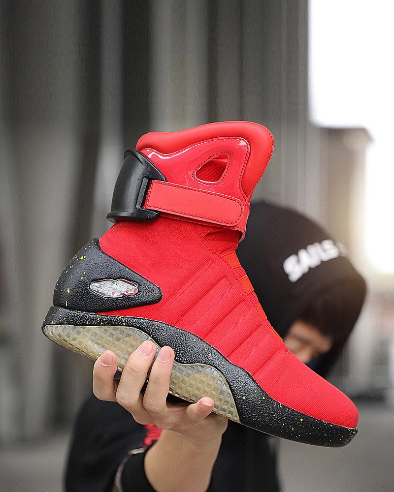 Cyberpunk Streetwear LED High Shoes