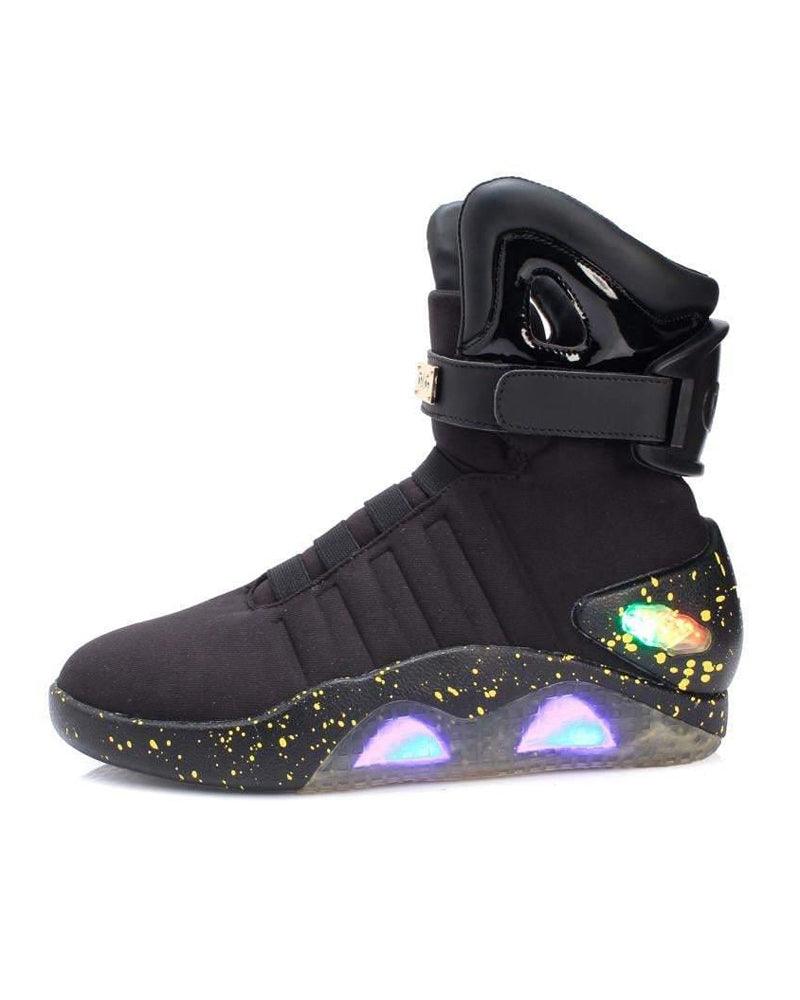 Cyberpunk Streetwear LED High Shoes