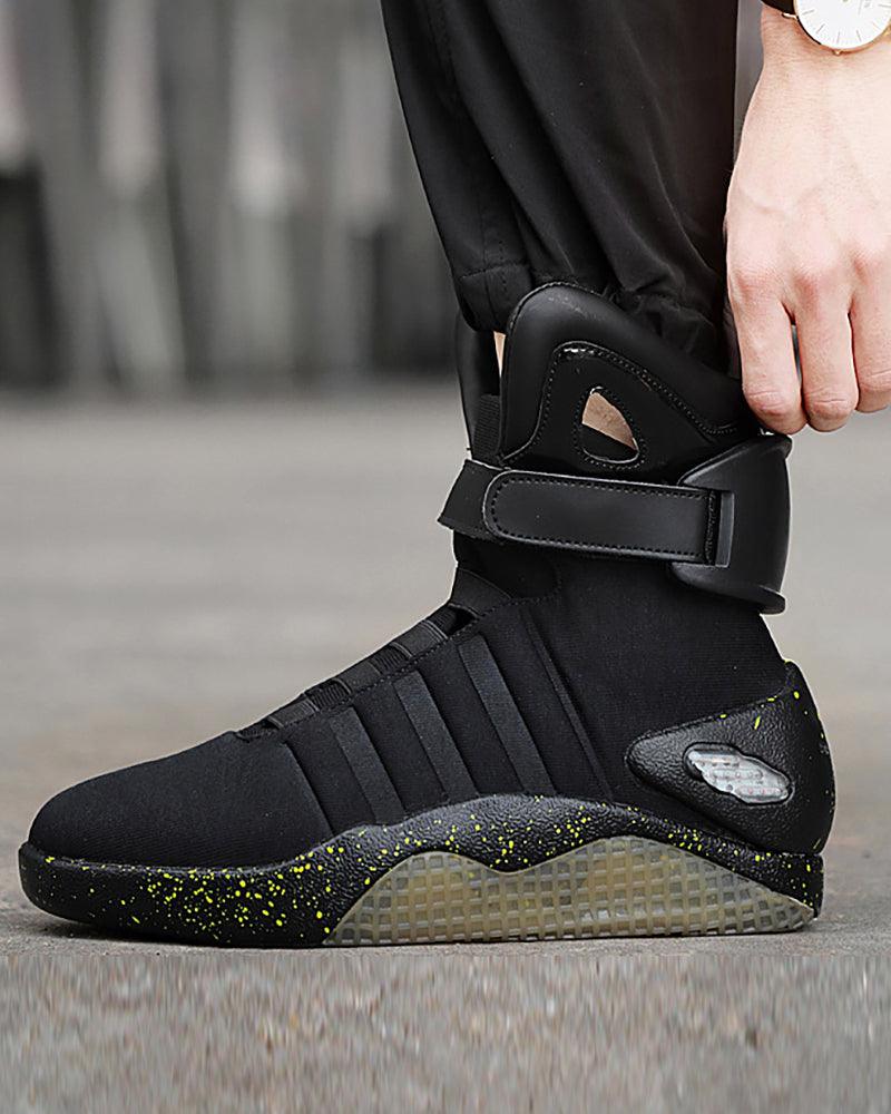 Cyberpunk Streetwear LED High Shoes