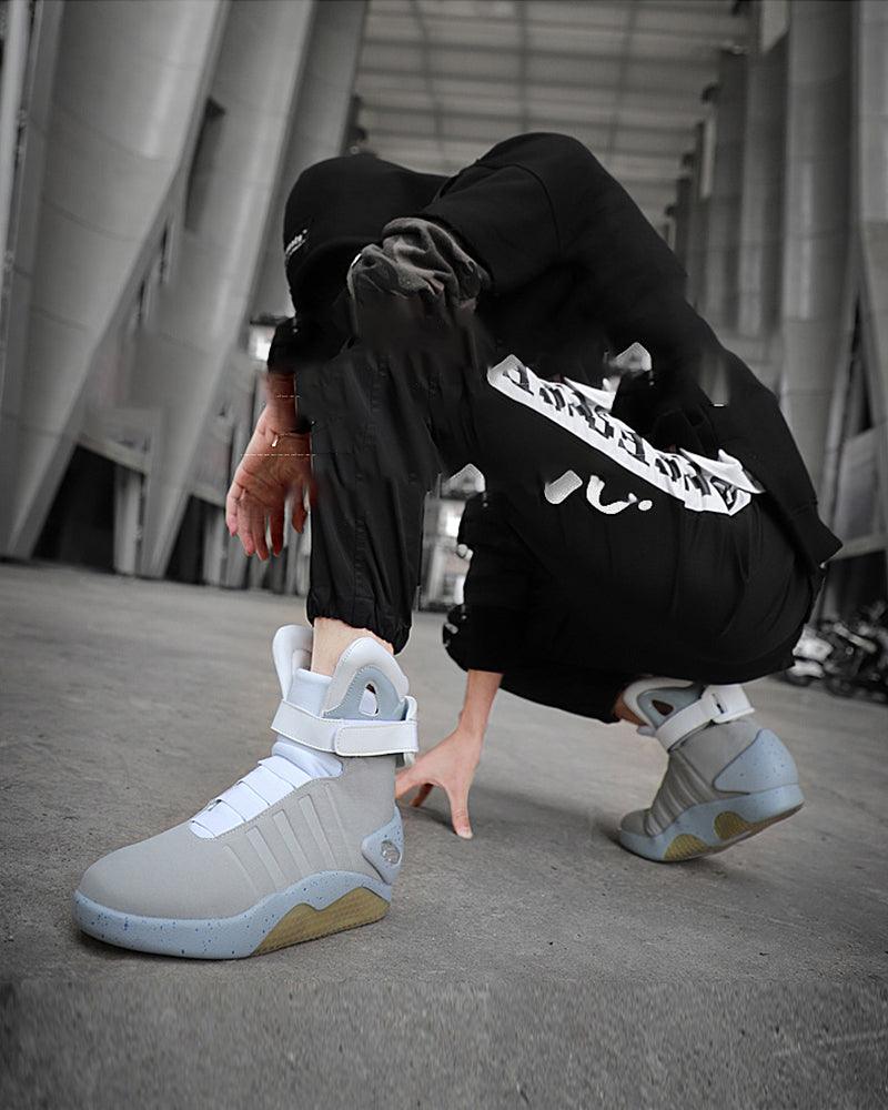 Cyberpunk Streetwear LED High Shoes