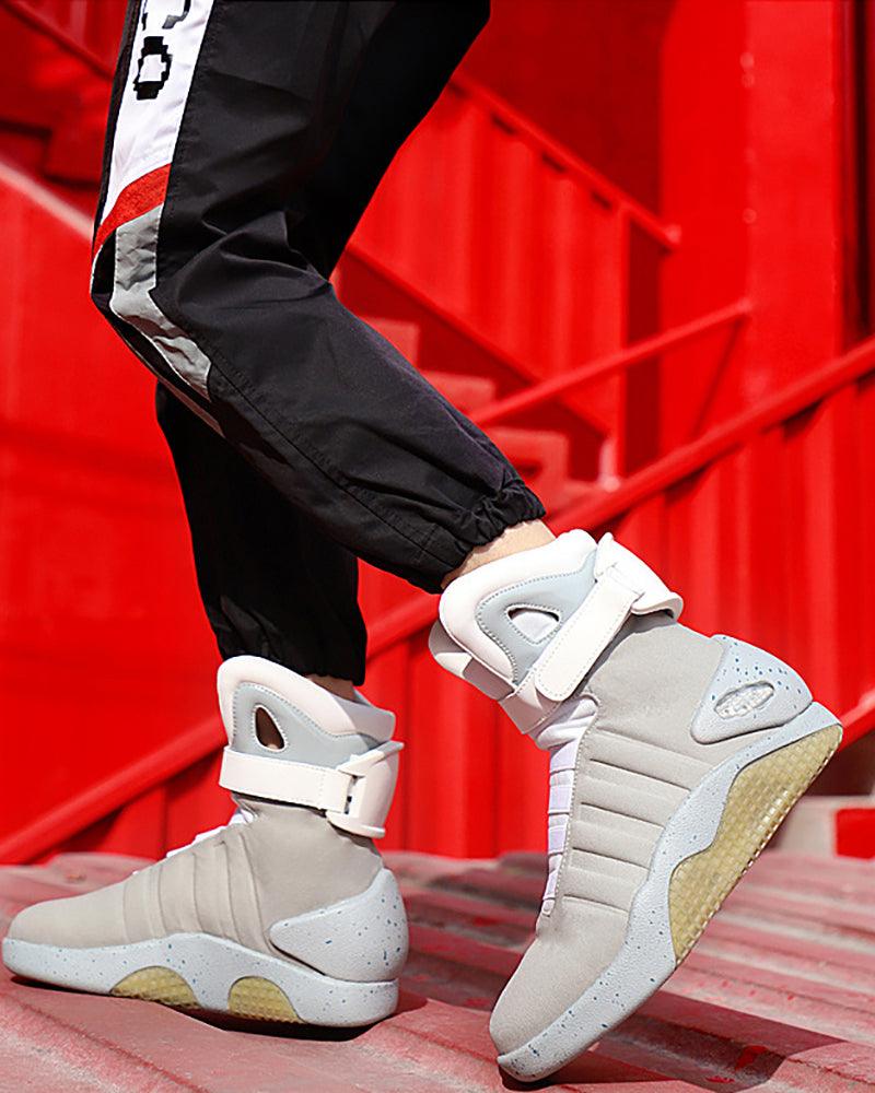Cyberpunk Streetwear LED High Shoes