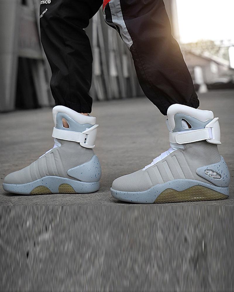 Cyberpunk Streetwear LED High Shoes