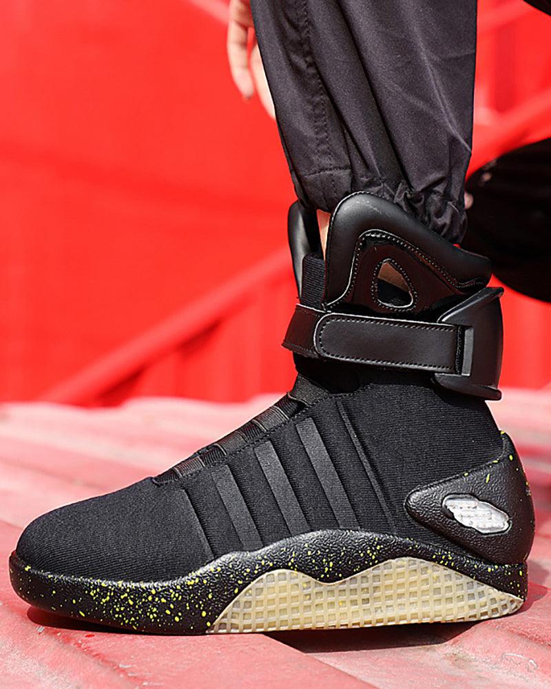 Cyberpunk Streetwear LED High Shoes