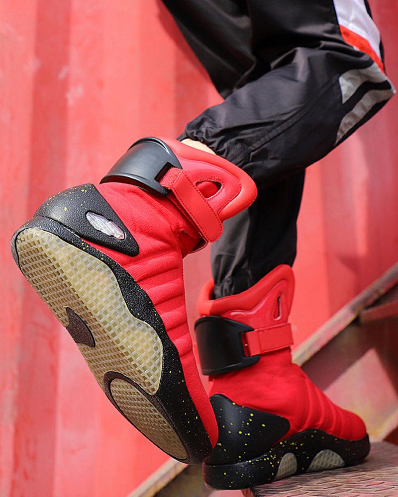 Cyberpunk Streetwear LED High Shoes