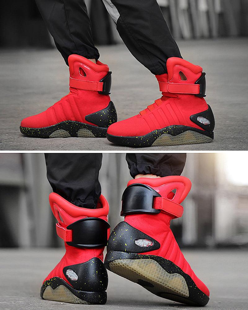 Cyberpunk Streetwear LED High Shoes