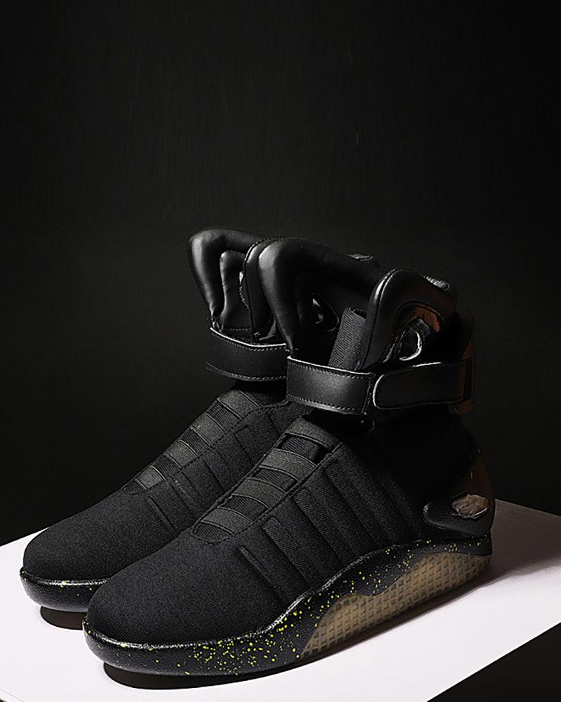 Cyberpunk Streetwear LED High Shoes