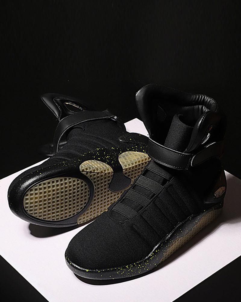 Cyberpunk Streetwear LED High Shoes