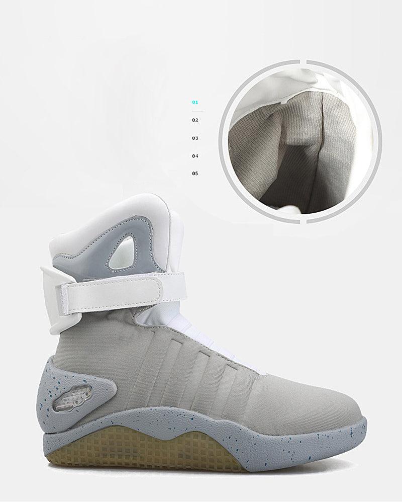 Cyberpunk Streetwear LED High Shoes