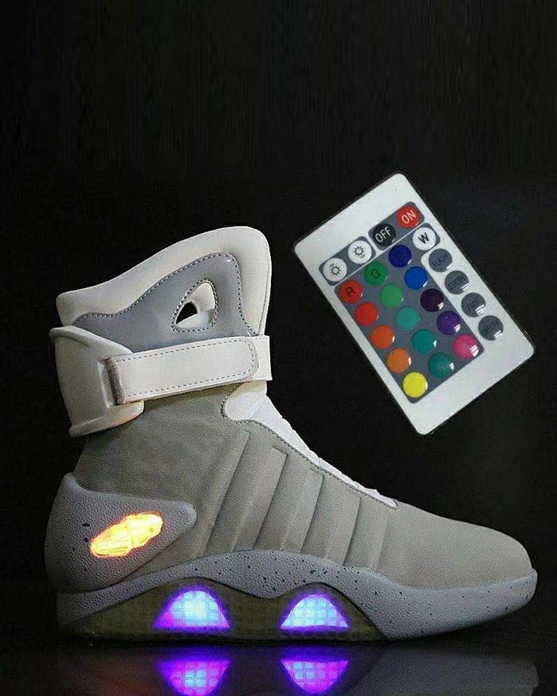 Cyberpunk Streetwear LED High Shoes
