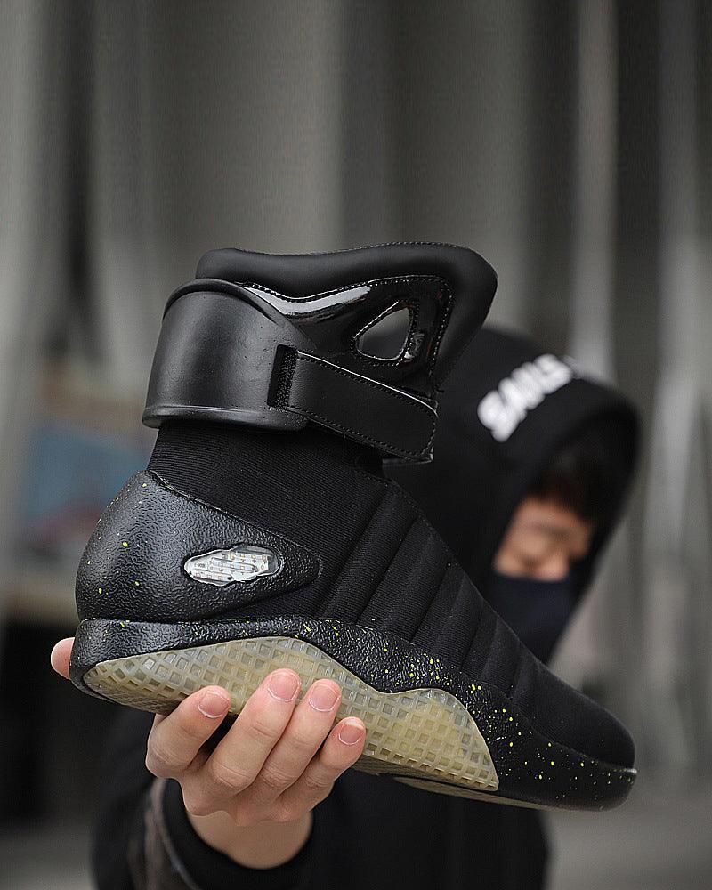 Cyberpunk Streetwear LED High Shoes