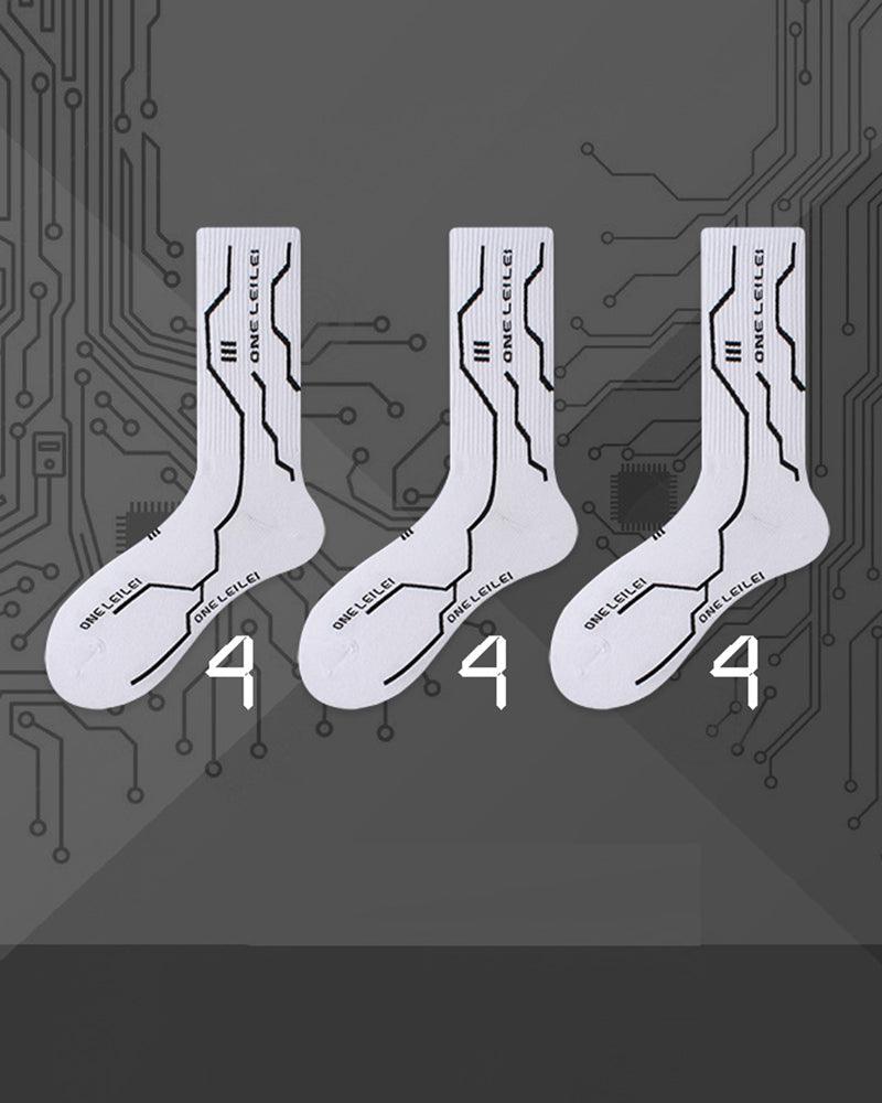 Lonely Warrior Cyberpunk Socks