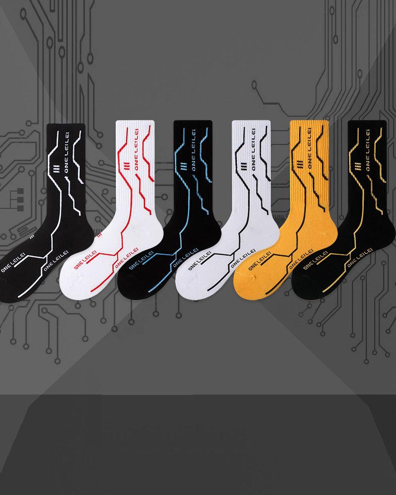 Lonely Warrior Cyberpunk Socks