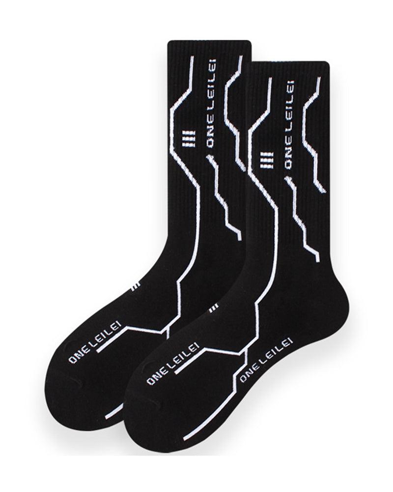 Lonely Warrior Cyberpunk Socks