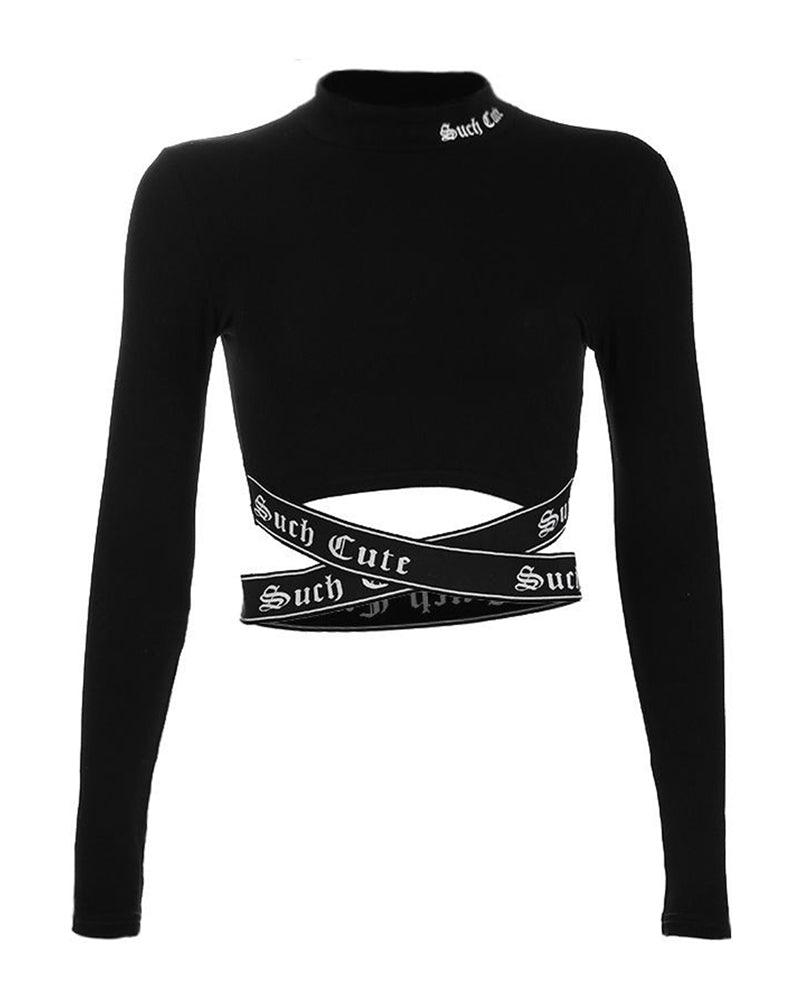 Love Is Life Webbing Cross T-Shirt