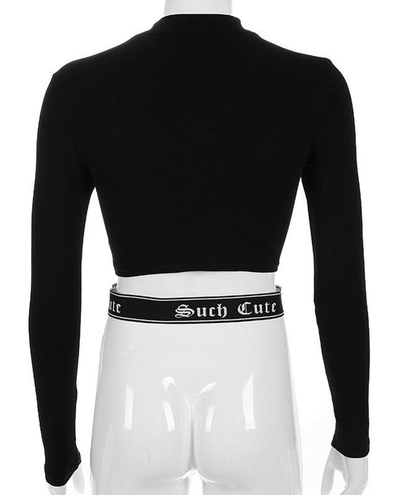 Love Is Life Webbing Cross T-Shirt